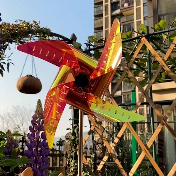 🏡Garden Solar Windmill Light--🔥Buy More Get More🔥