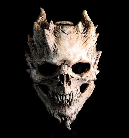 Skull and bones warrior horror Halloween mask👹