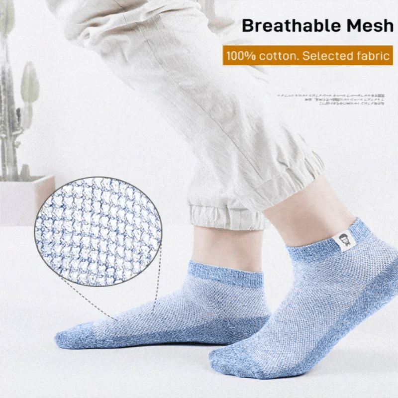 🎁Hot Sale🎁Men‘s Breathable Anti-bacterial Deodorant Socks