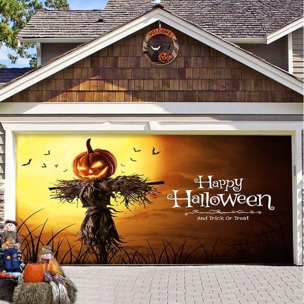 Hot Sale-Halloween 2023 Garage Door Decoration