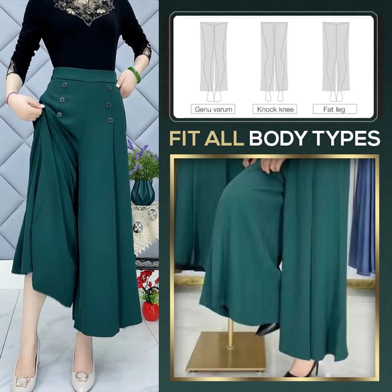 🔥LAST DAY 49% OFF - [Comfort and Slim] Stylish Pleated Wide-leg Pants