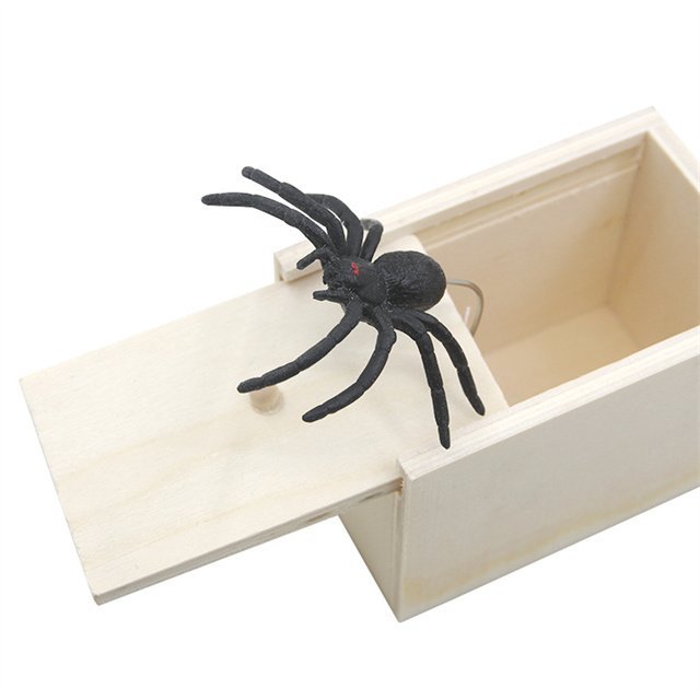 Super Funny Crazy Prank Gift Box Spider