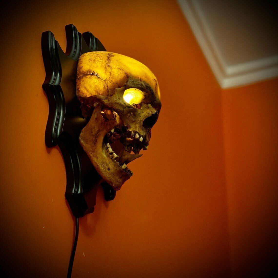 (🎃HALLOWEEN PRE SALE - 49% OFF) Skull Lamp“Singing Head”Night Light