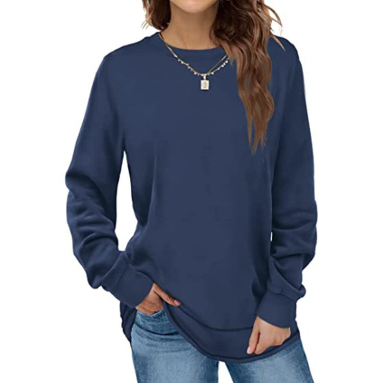 BOKE Sweatshirts for Women Crewneck Long Sleeve Shirts Tunic Tops for Leggings