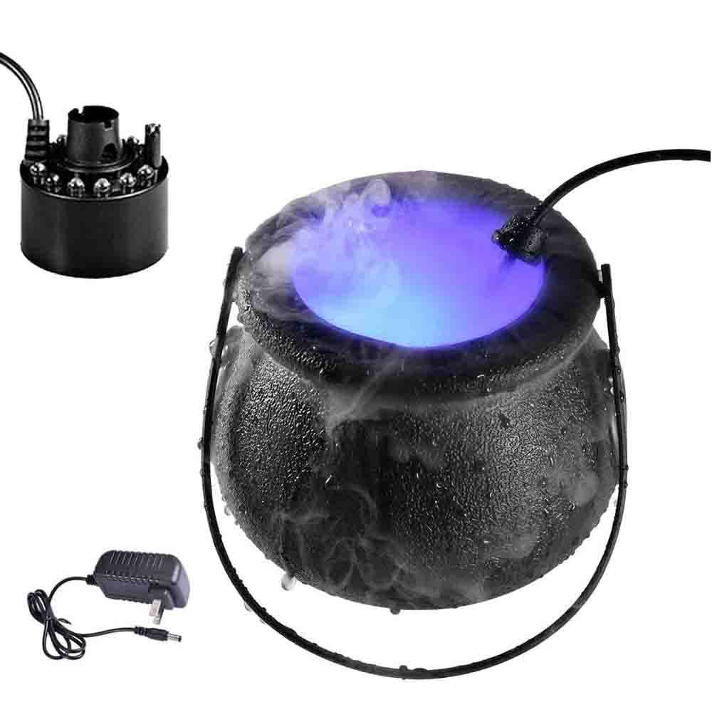 (🎃Early Halloween Sale )12 LED light Ultrasonic Mist Maker Fogger