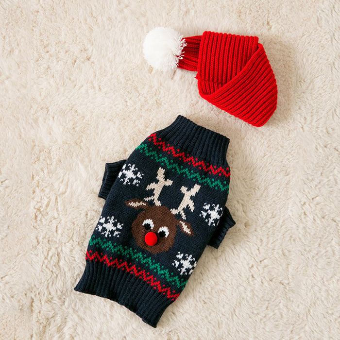 🔥Christmas Promotion 49% Off🔥Pets' Christmas Warm Clothes