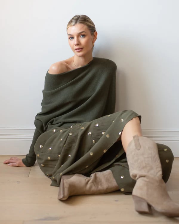 Asymmetric Draped Jumper (Buy 2 Free Shipping)