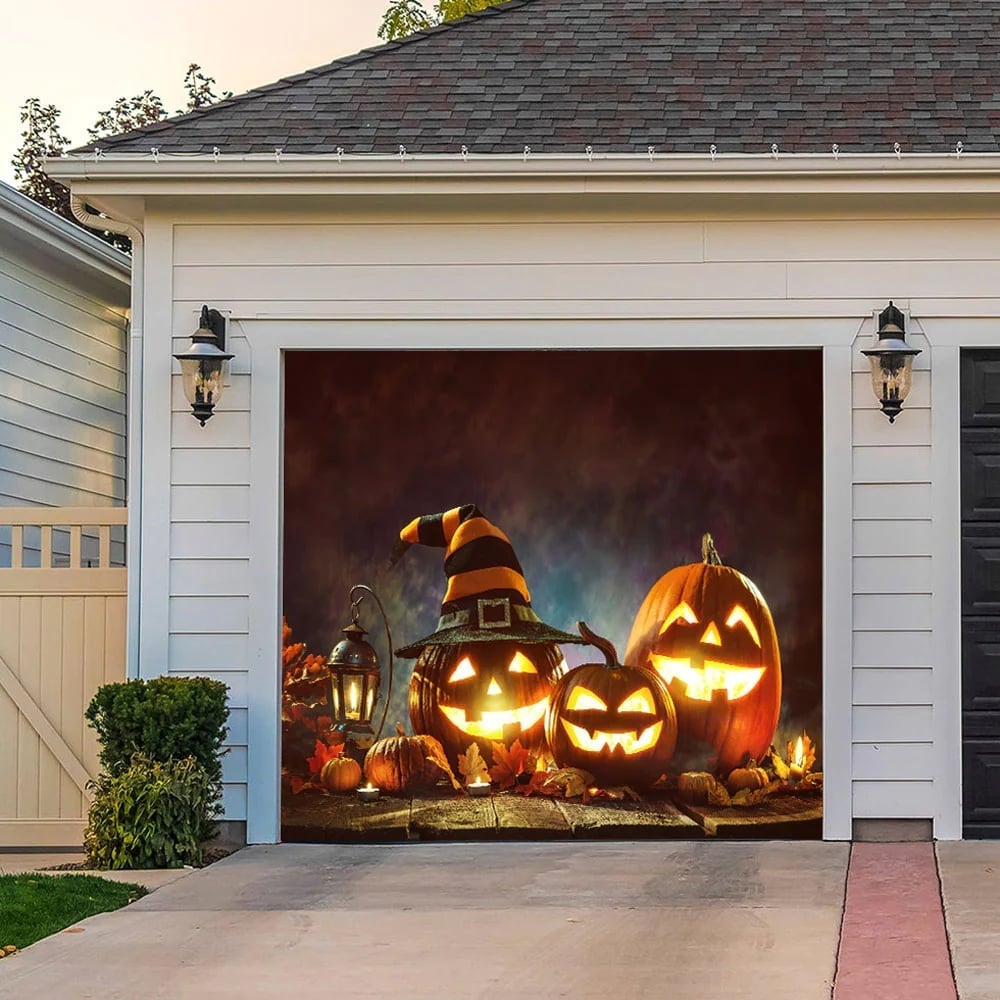 Hot Sale-Halloween 2023 Garage Door Decoration