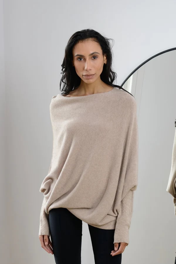 Asymmetric Draped Jumper (Buy 2 Free Shipping)