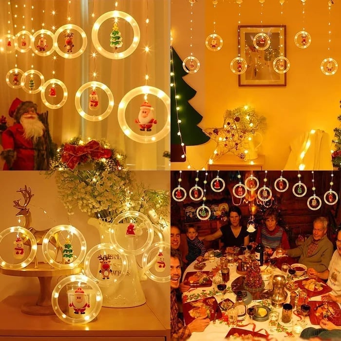 🎅Early Christmas Sale-49% OFF - Christmas Decor Ring Lights