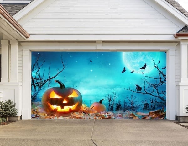 Hot Sale-Halloween 2023 Garage Door Decoration