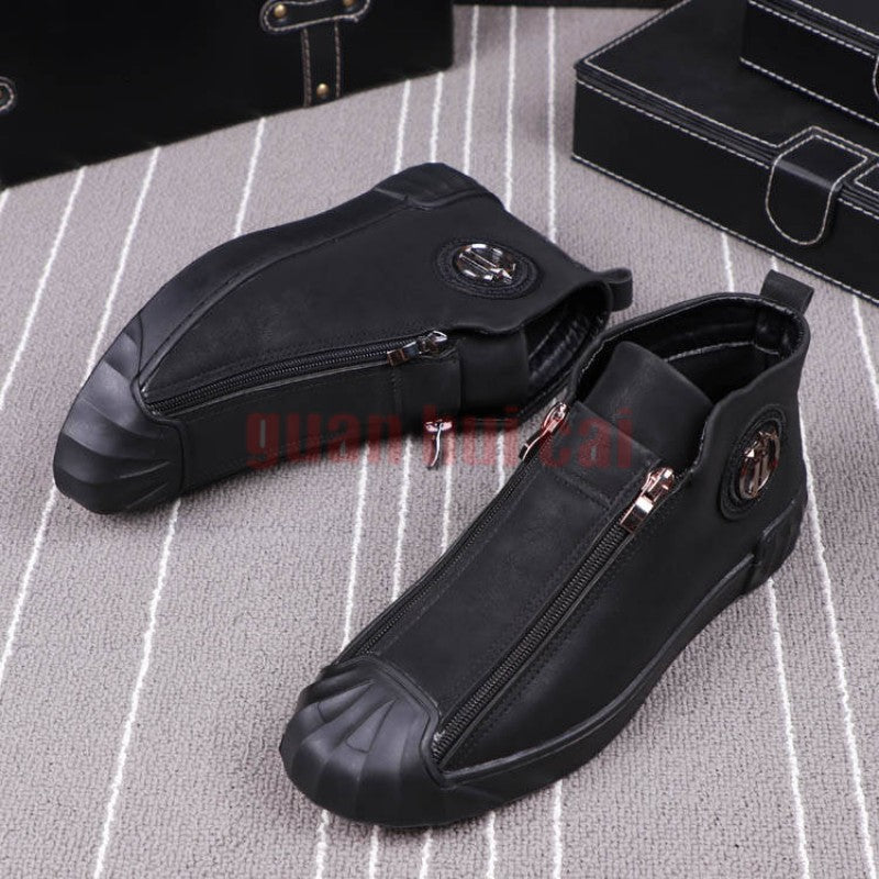 Thick and Low Rivets Luxury Designer Men's Designer Shoes – wewsn.com