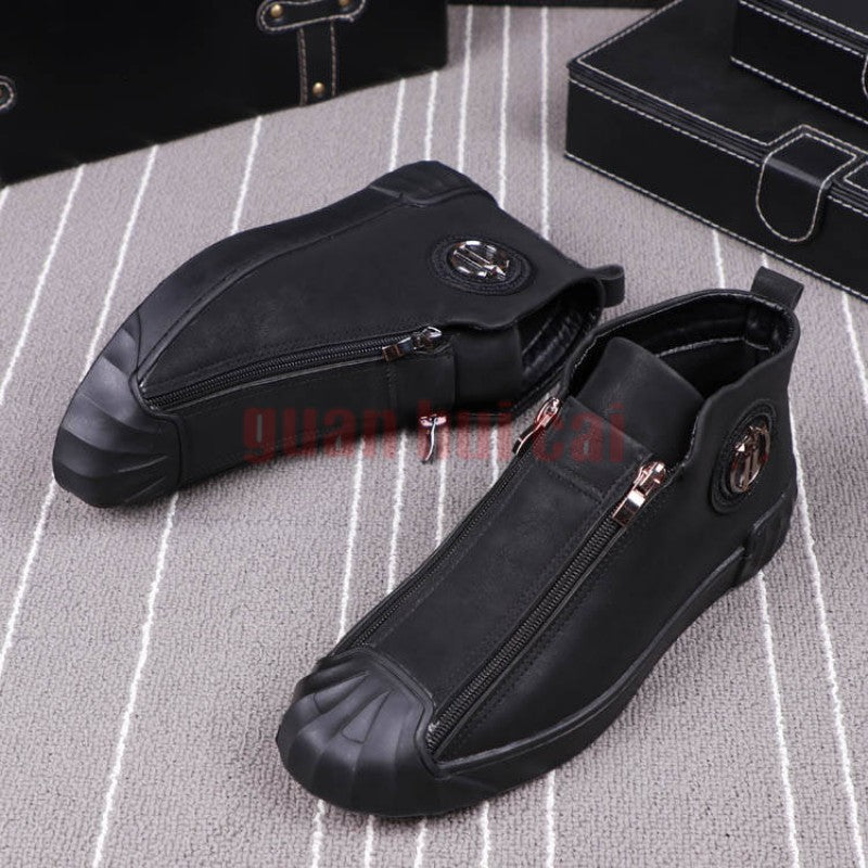 Thick and Low Rivets Luxury Designer Men's Designer Shoes