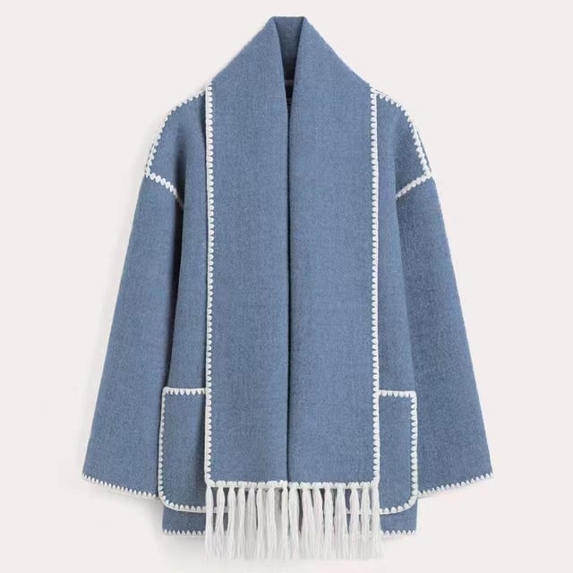 🔥New Fall/Winter Scarf Coat(FREE SHIPPING)