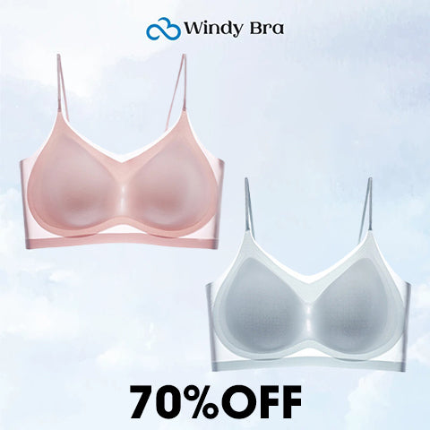 WindyBra - LAST DAY 70% OFF - Summer seamless ultra-thin plus size ice silk comfort bra