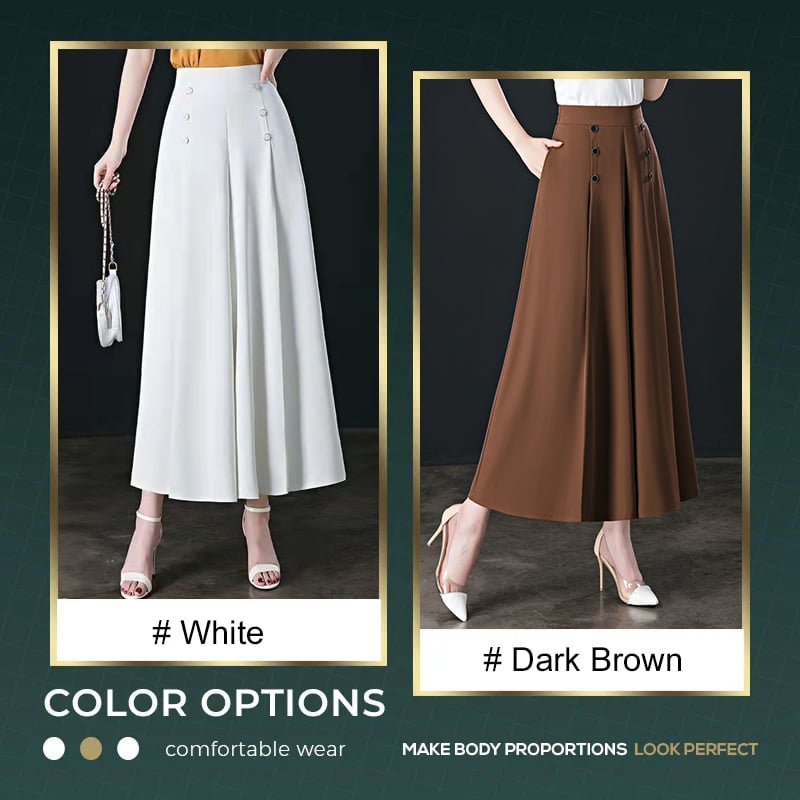 🔥LAST DAY 49% OFF - [Comfort and Slim] Stylish Pleated Wide-leg Pants