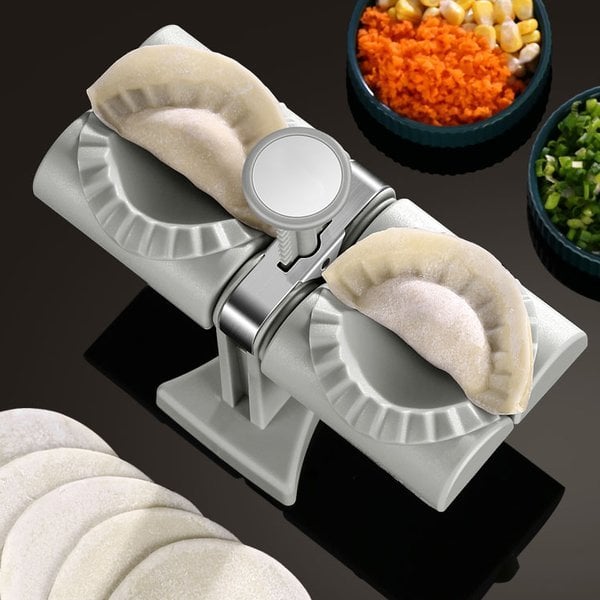 Household Double Head Automatic Dumpling Maker Mold