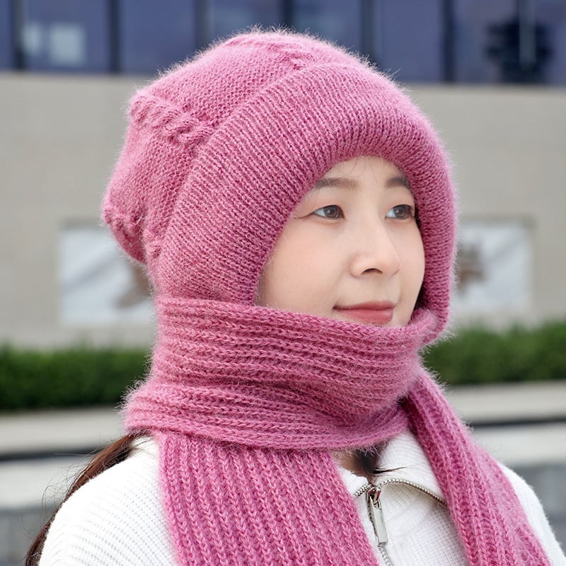 Integrated Ear Protection Windproof Cap Scarf