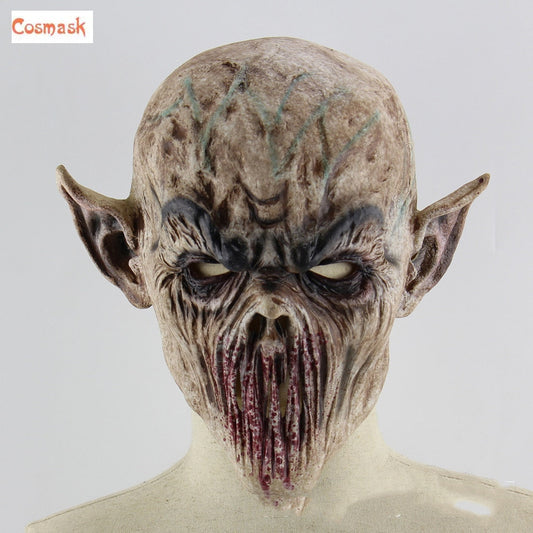 Elizabath Halloween Mask Horror Cosplay Props Horror Devil Costumes Bloody Monster Zombies