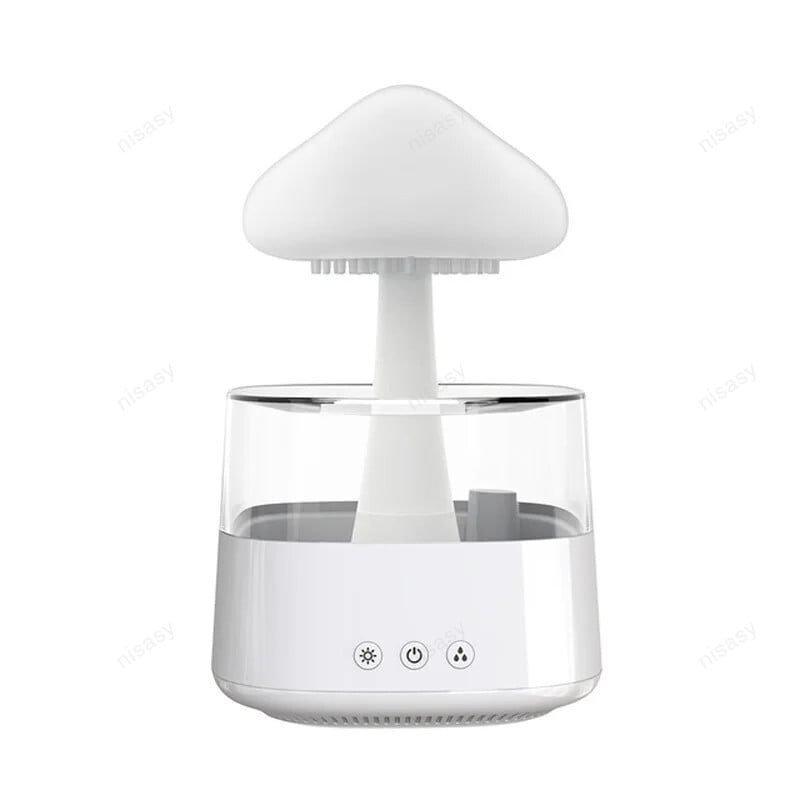 Mushroom diffuser with rain - Custom Max line rain cloud humidifier