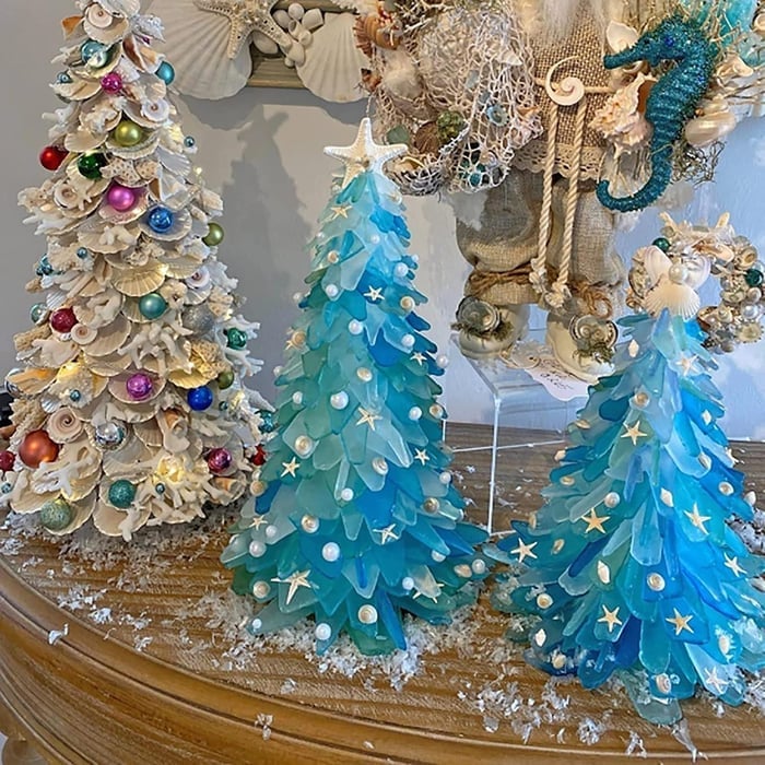 🔥Clearance Sale - 49% OFF 🎄2023 Emissionr® Sea Glass Christmas Tree