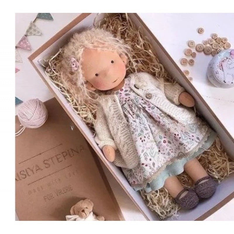 🎁🎁The Best Gift for Kids-Handmade Waldorf Doll👧(Buy2 Free Shipping)