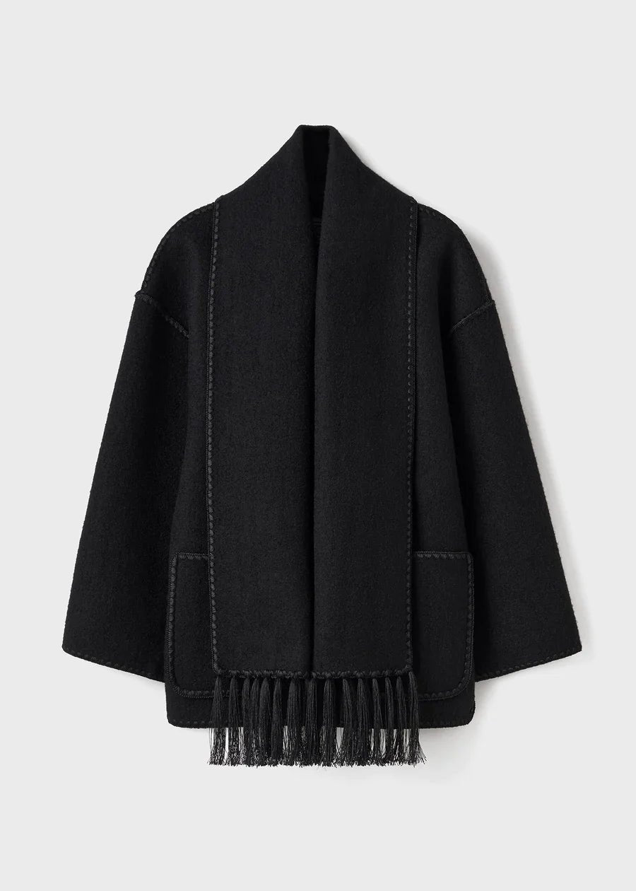 🔥New Fall/Winter Scarf Coat(FREE SHIPPING)