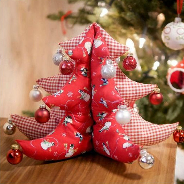 Fabric Christmas Tree Sewing Template - WITH TUTORIAL