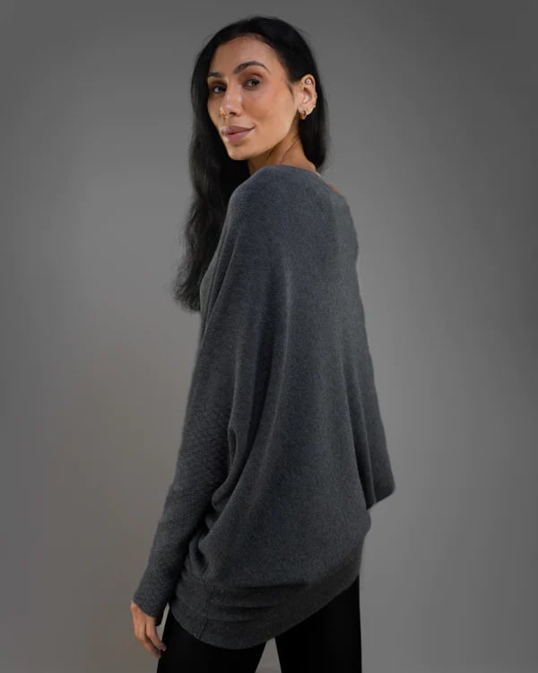 Asymmetric Draped Jumper (Buy 2 Free Shipping)