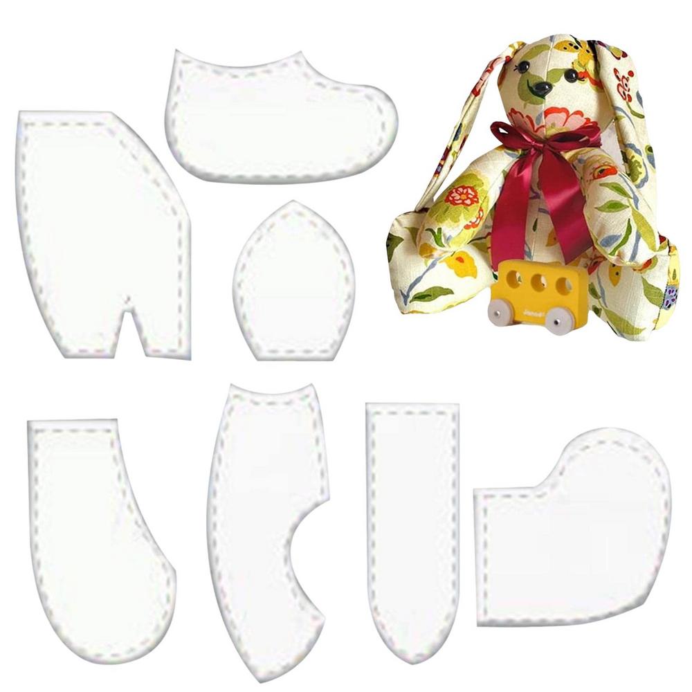 Memory Bunny Template Set(7 PCS)-With Instructions