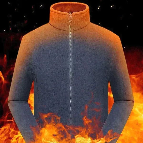 🔥Men’s Double-Layer Fleece Hooded Jacket(49% OFF)