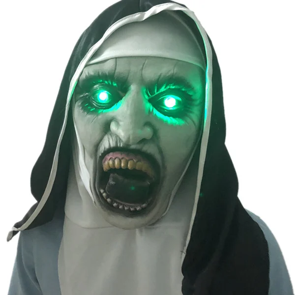 👻49%OFF🎃Urdreamlife — Halloween Nun Scary Mask