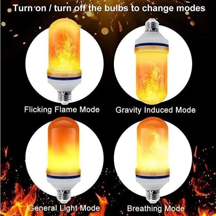 HOT SALE 2023 UPGRADE LED FLAME LIGHT BULB