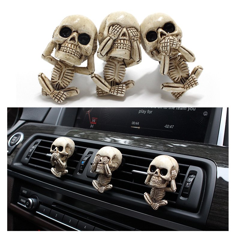 🎃EARLY HALLOWEEN HOT SALE- 48% OFF 🎃 EVIL SKULLS WITH AIR FRESHENER