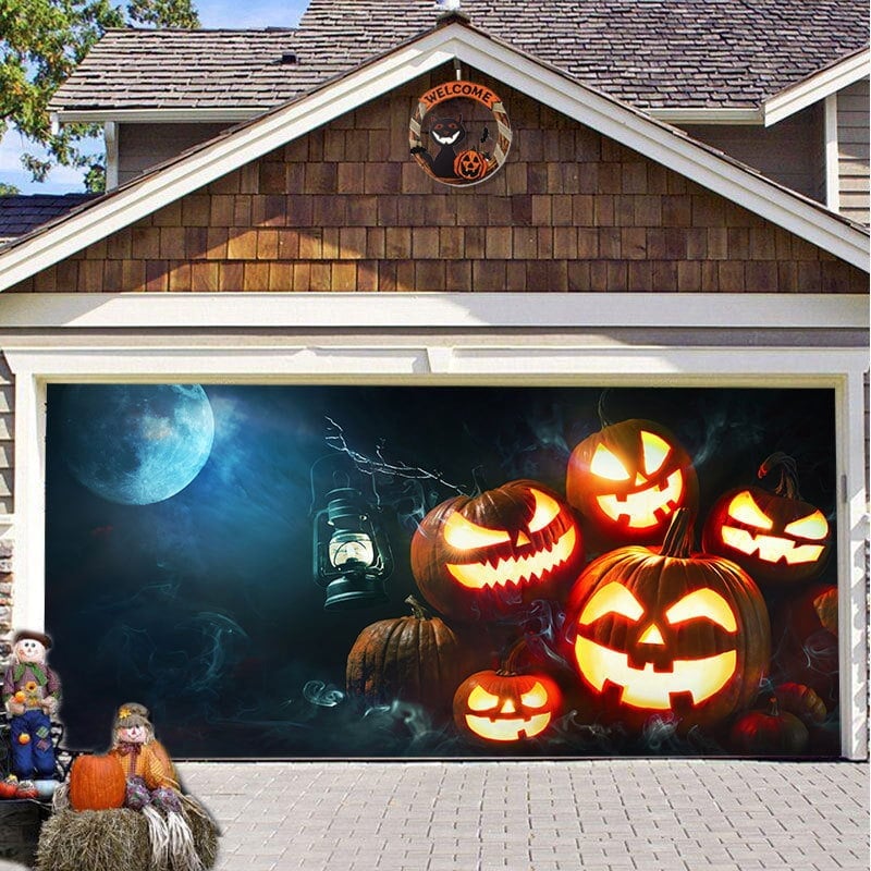 Hot Sale-Halloween 2023 Garage Door Decoration