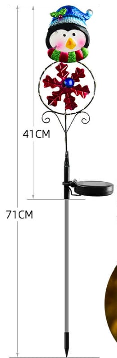 Solar Christmas Garden Stakes Lights