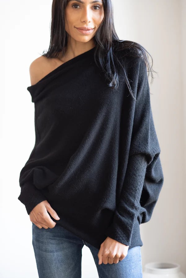 Asymmetric Draped Jumper (Buy 2 Free Shipping)