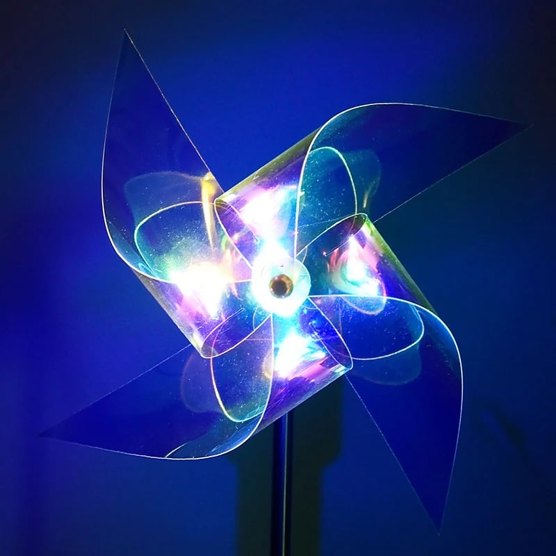 🏡Garden Solar Windmill Light--🔥Buy More Get More🔥