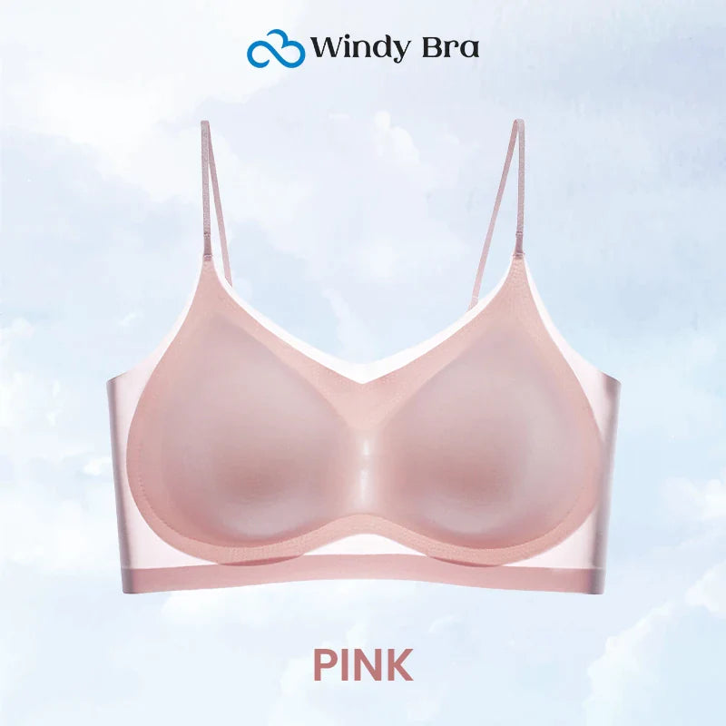 WindyBra - LAST DAY 70% OFF - Summer seamless ultra-thin plus size ice silk comfort bra