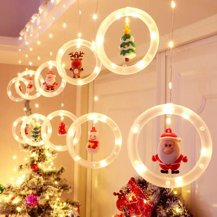 🎅Early Christmas Sale-49% OFF - Christmas Decor Ring Lights