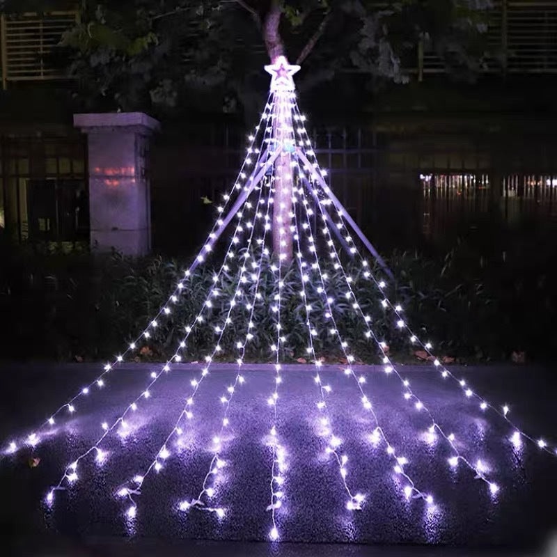 SOLAR OUTDOOR CHRISTMAS DECORATIONS LIGHTS