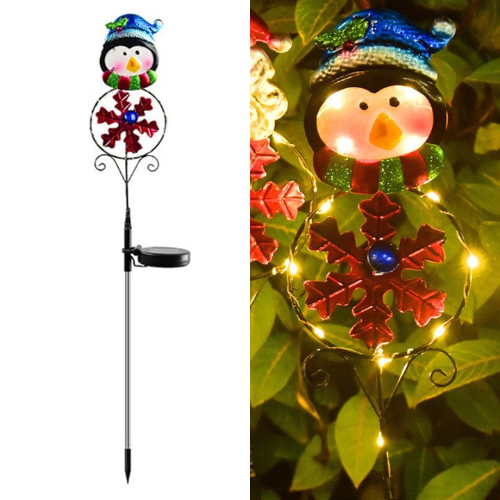 Solar Christmas Garden Stakes Lights