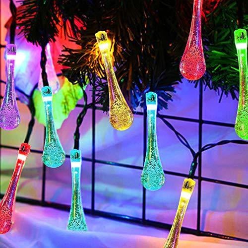 🔥49% OFF🔥Water Drop Solar Lights -BUY 2 FREE SHIPPING