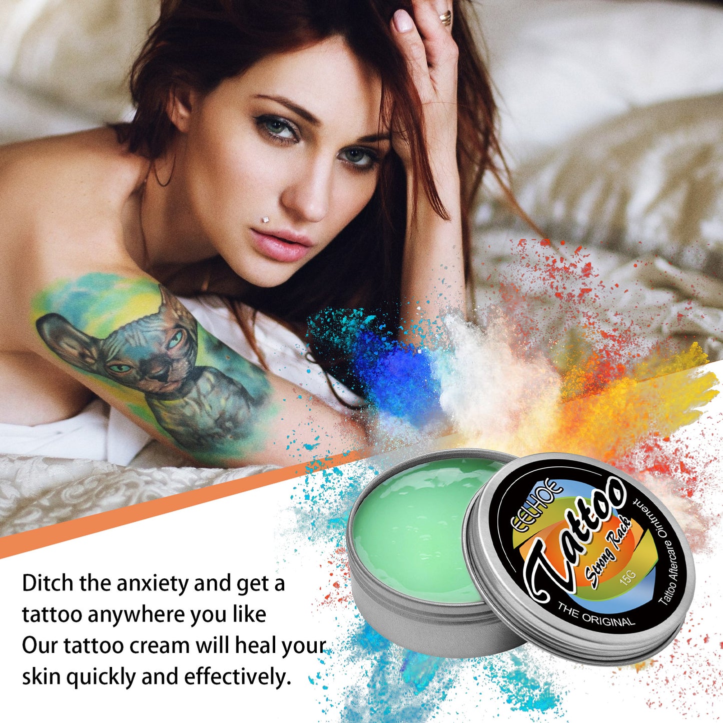 🔥BIG SALE - HALF PRICE🔥🔥Tattoo Brightening Aftercare Balm