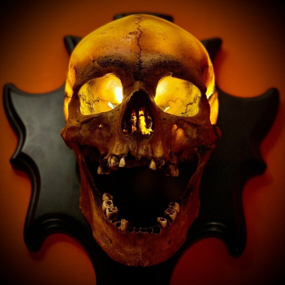 (🎃HALLOWEEN PRE SALE - 49% OFF) Skull Lamp“Singing Head”Night Light