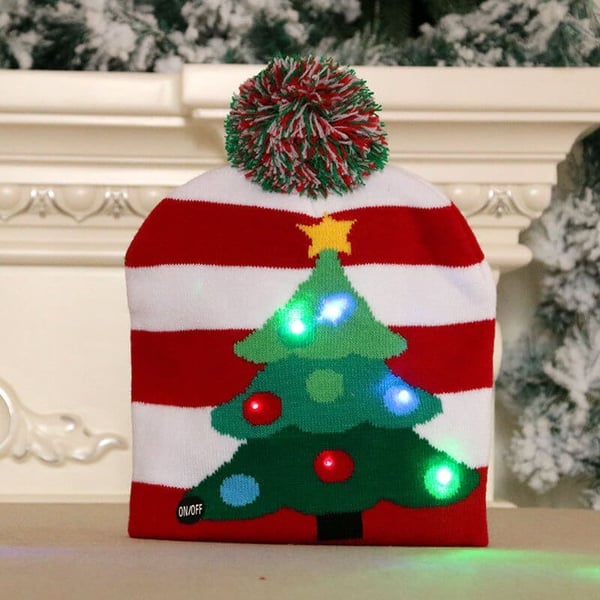 🎄Early Christmas Sale🎄CHRISTMAS LED KNITTED BEANIES