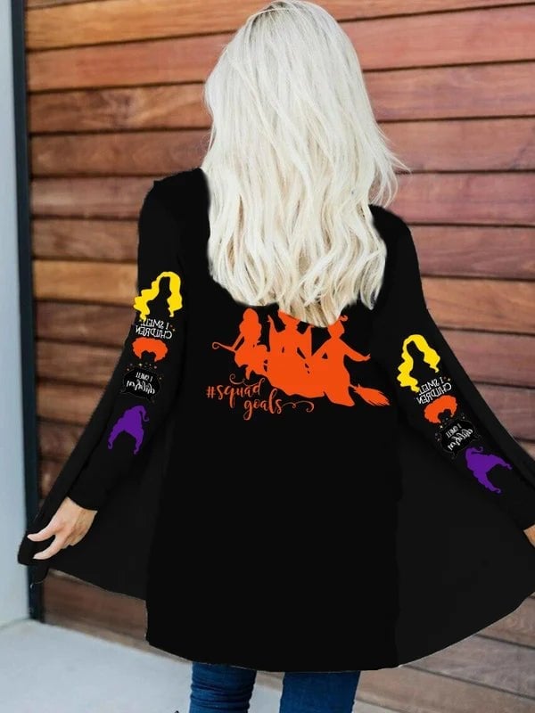 🎃2022 Halloween Pre-Sale🎃Fashion Print Long-Sleeve Cardigan