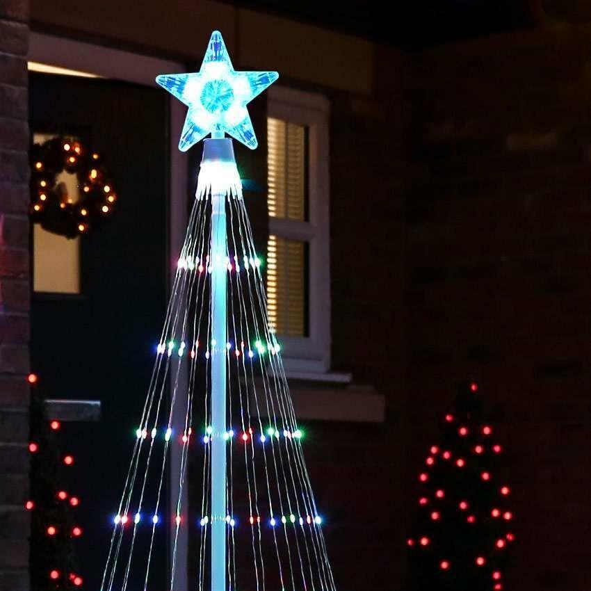 The Choreographed Light Show Tree