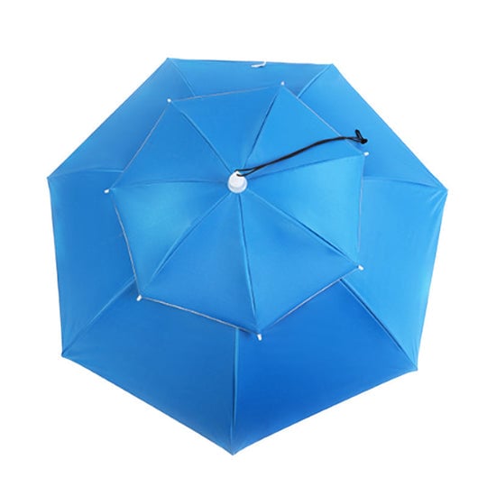 (Last Day Promotion - 50% OFF) Outdoor Double Layer Umbrella Hat