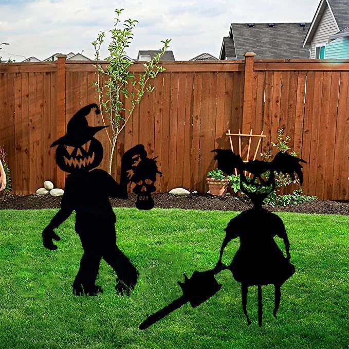 👻Cute and Unique Ghost Zombies - Halloween Yard Decor Metal  Art👻